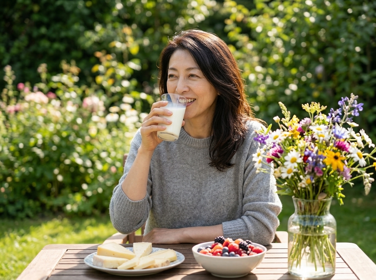 girl drinking milk 202604221739